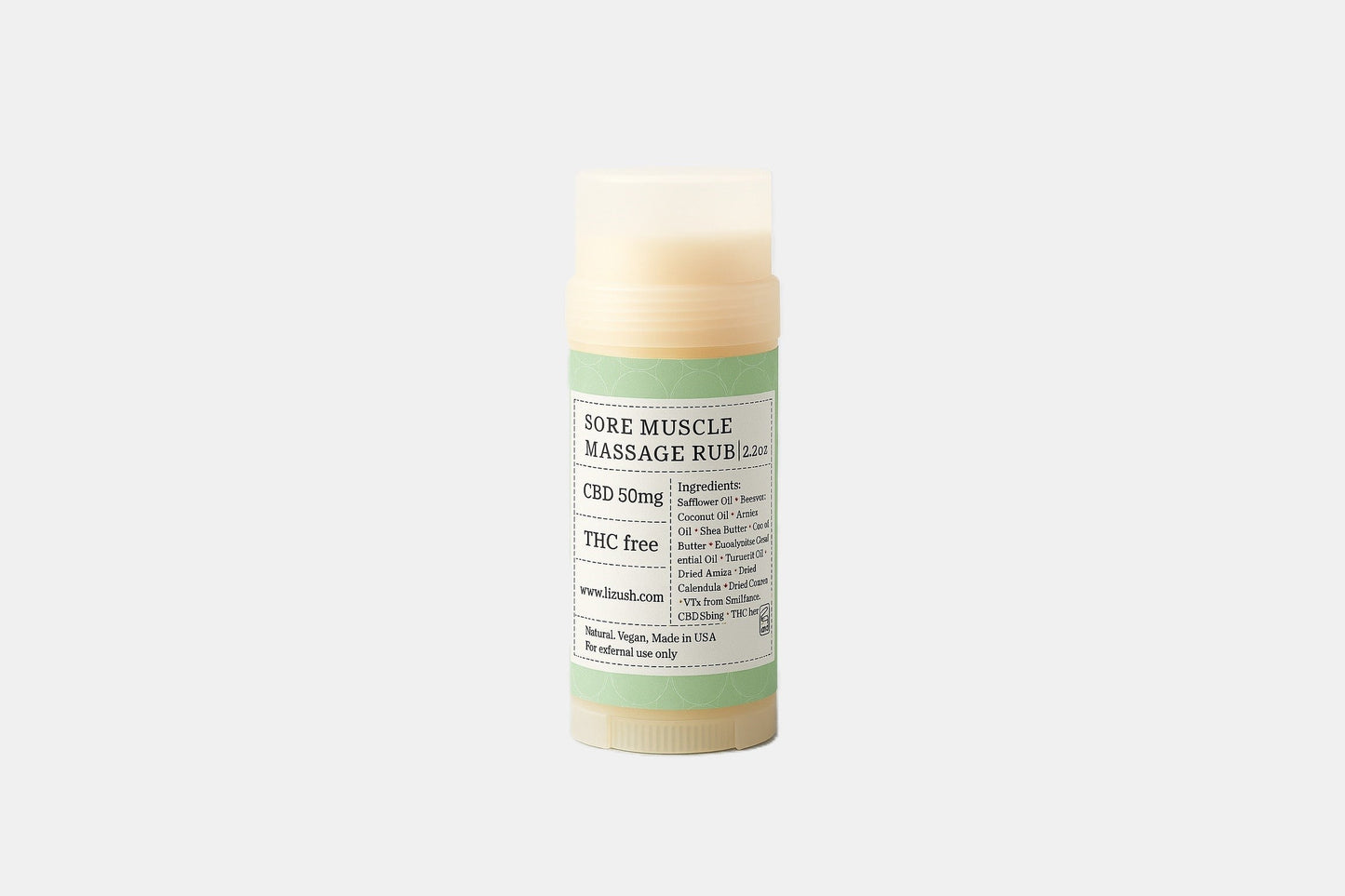 CBD - Muscle Rescue Balm | THC-Free Muscle and Joint Relief Balm
